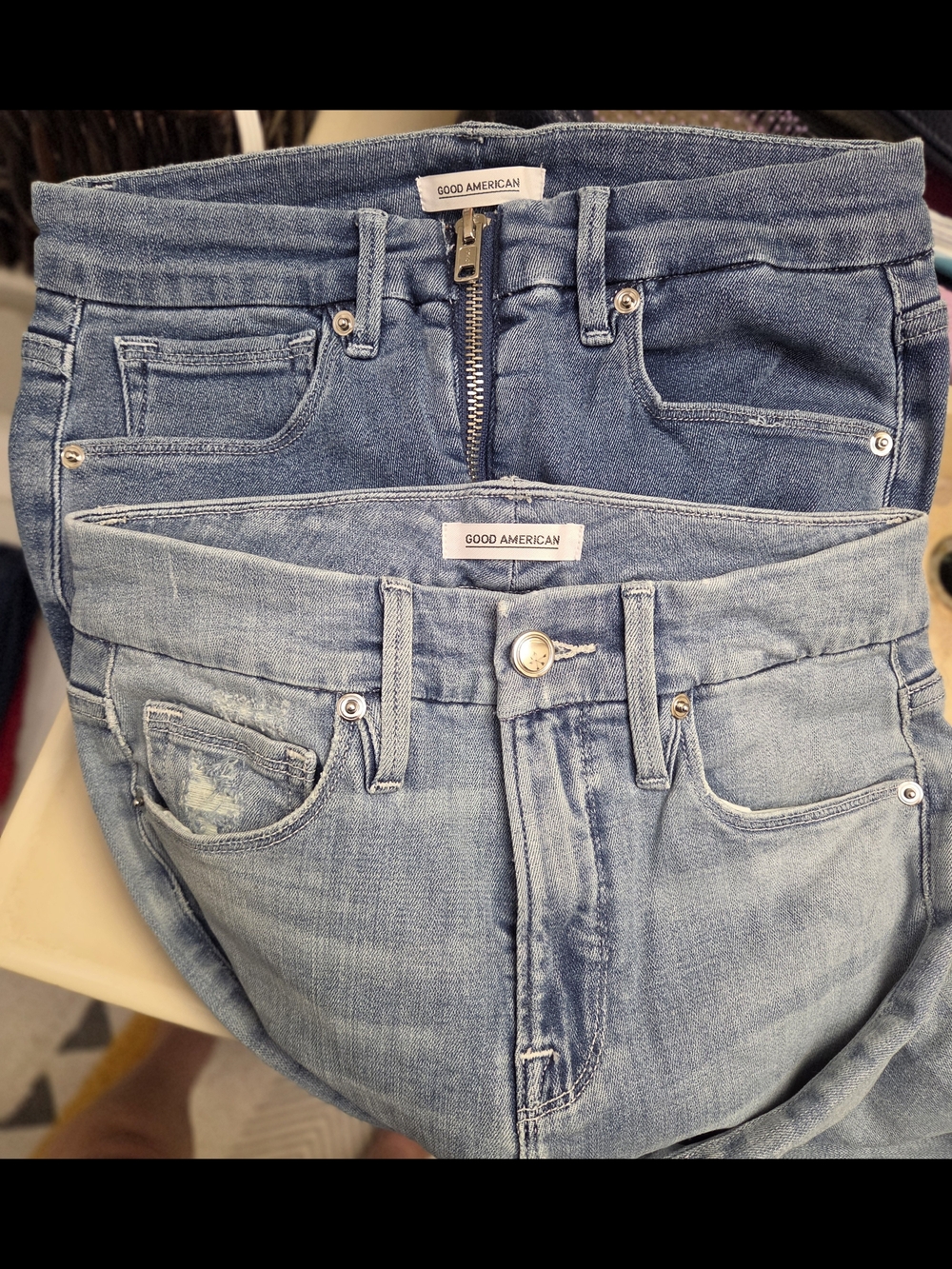 Good American Women's High-Rise Jeans Set